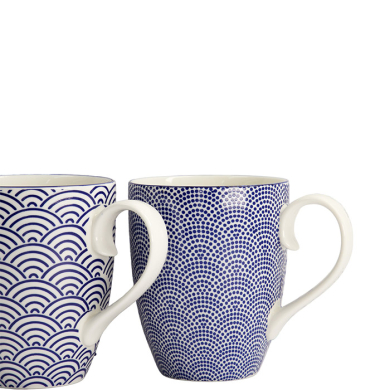 TDS, Tassen Set, 2-tlg., Geschenkset, Nippon Blue, Ø 8,5 x 10,2 cm 380 ml - Art Nr. 17988