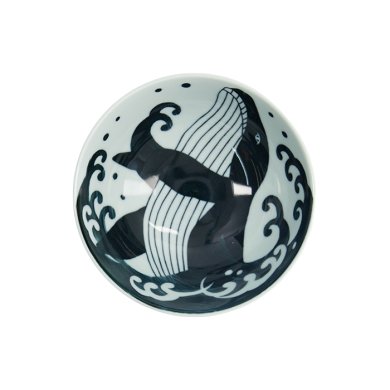 TDS, Bowl, Kawaii Ohira Whale, Ø 14.4 x 6.8 cm 450 ml, Item No. 18328