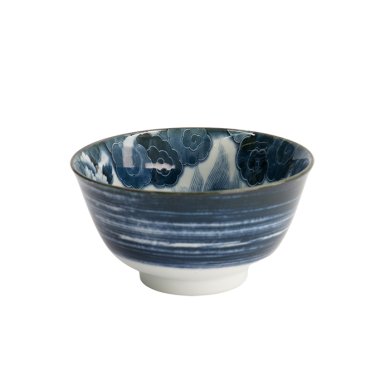 TDS, Japonism Schale, Lion, Dunkelgrau, Ø 12,7 x 6,8 cm - Art Nr: 18700