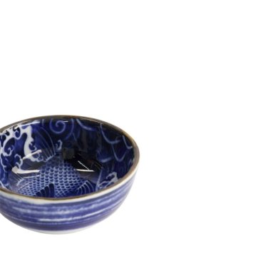Saucenschale Japonism Carp Blau, Porzellan, Ø 8,7 cm, Art.-Nr. 18750