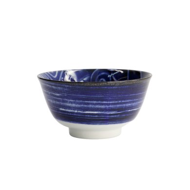 TDS, Japonism Schale, Carp, Blau, Ø 12,7 x 6,8 cm - Art Nr: 18754