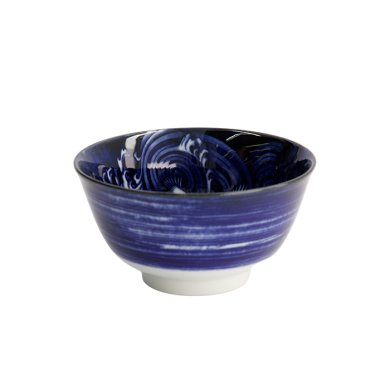 TDS, Japonism Schale, Crane, Blau, Ø 12,7 x 6,8 cm - Art Nr: 18755