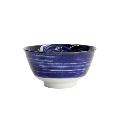 TDS, Japonism Schale, Crane, Blau, Ø 12,7 x 6,8 cm - Art Nr: 18755
