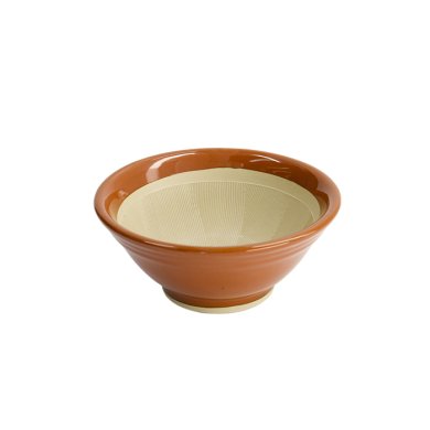 TDS, Mortar-Suribachi Mörser, Kitchenware, 15.5 x 7 cm, mit Silikonfuß, Art.-Nr. 18788