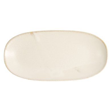 TDS, Oval Teller, Titanium Matte, 28,5x14x2,5cm, Art.-Nr. 20360