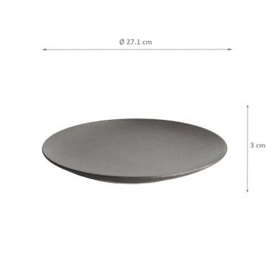 TDS, Coupe-Teller, Yuzu Black, Ø 27,1x3cm , Art.-Nr. 20378