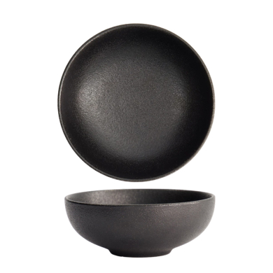Yuzu Schwarz Runde Schale Ø 11.1x4.4cm 180ml Schale bei Tokyo Design Studio (Bild 1 von 6)