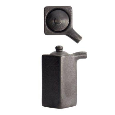Sauce Dispenser Yuzu Black, Porcelain, 4.5 &times; 10.5 cm, 85 ml