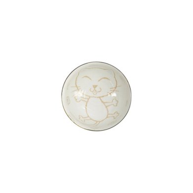 Tayo Bowl Kawaii Cat Neko Blue, Porcelain, 300 ml, Item No. 2094