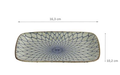 Mesh Blue Mixed Plate  at Tokyo Design Studio (picture 4 of 4)