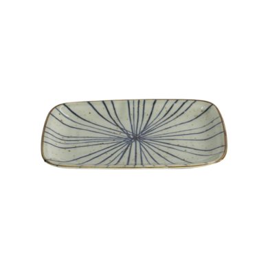 TDS, Gemischter Teller, Tokusa Blue, 16.3x10.2 cm, Art.-Nr. 20967