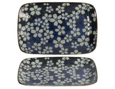 Sakura Blue Mixed Plate  at Tokyo Design Studio (picture 1 of 4)