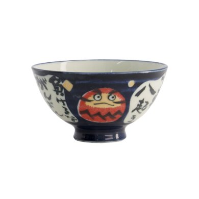 TDS, Reis-Schale, Kawaii Daruma, Blau, Ø11.5x6cm, 300ml - Art Nr. 21008