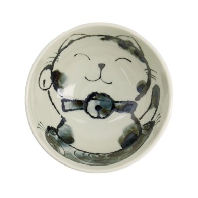 TDS, Rice Bowl, Kawaii Cat, Pink,  Ø 13 x 8 cm, 400 ml - Item No. 21028