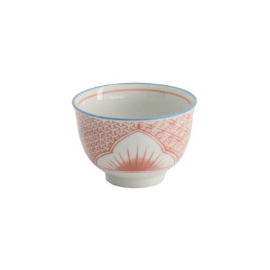 TDS, Tasse, Lily Flower, Rot, Ø 8.4x5.5cm 150 ml - Arkl No: 21195
