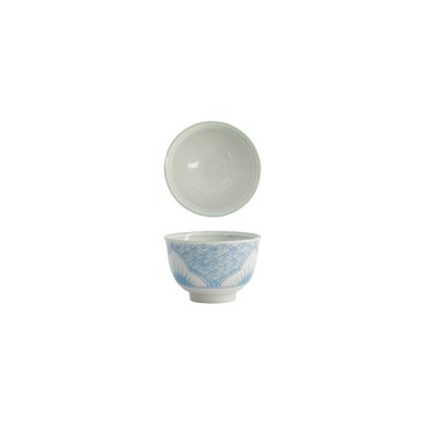 Tasse Lily Flower Hellblau, Porzellan, 150 ml