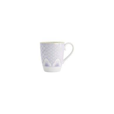 Mug Lily Flower Purple, Porcelain, 350 ml, Item No. 21197