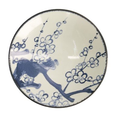 TDS, Ramen Bowl, Plum, Blue/White, Ø 24.5x7.5cm, Item No. 21217