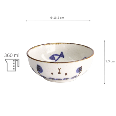 Kawaii Cat Neko Bowl Bowl at Tokyo Design Studio (picture 5 of 5)