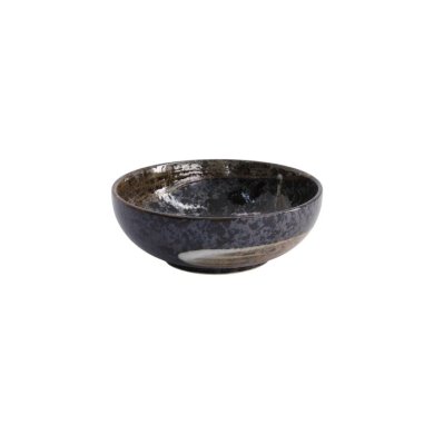 Reisschale Arahake schwarz/braun, Steinzeug, 800 ml, Art.-Nr. 21433