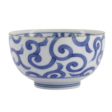 TDS, Bowl, Mixed Bowls Nabeshima Karakusa, Ø 13.2 cm x 7.2 cm, Item No. 21482