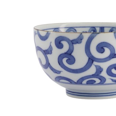 TDS, Bowl, Mixed Bowls Nabeshima Karakusa, Ø 13.2 cm x 7.2 cm, Item No. 21482