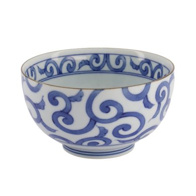 TDS, Bowl, Mixed Bowls Nabeshima Karakusa, Ø 13.2 cm x 7.2 cm, Item No. 21482