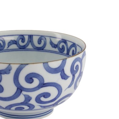 TDS, Bowl, Mixed Bowls Nabeshima Karakusa, Ø 13.2 cm x 7.2 cm, Item No. 21482