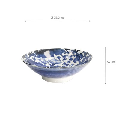 TDS, Ramen Bowl, Frog, Mixed Bowls, Ø 25.2x7.7cm, Item No. 21512