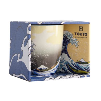 Kawaii Hokusai Tasse in Geschenkbox bei Tokyo Design Studio (Bild 2 von 5)