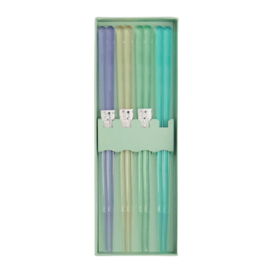 Blue Chopstick Set 4 pair at Tokyo Design Studio (picture 4 of 5)