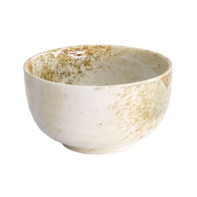 TDS, Yukishino Tayo Schale, Weiß/Braun, Ø 12,7x7cm, 550ml, Art.-Nr. 21584