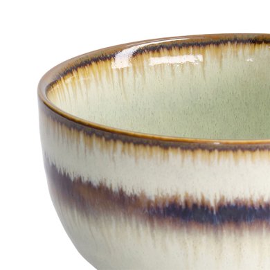TDS, Tayo Bowl, Wasabi, Light Green/Brown, Ø 12.7x7cm, 550ml, Item No. 21585