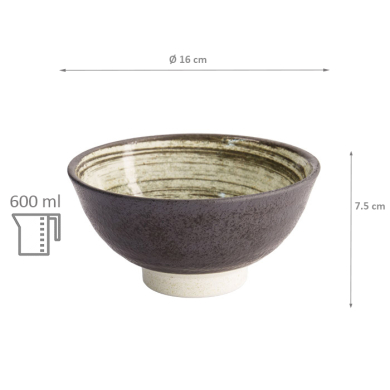Bk/Wh Asashio Schale-Rand bei Tokyo Design Studio (Bild 6 von 6)