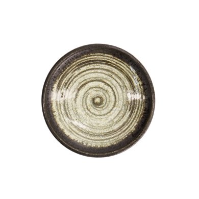 Schwarz/Weiß Asashio Runder Teller bei Tokyo Design Studio (Bild 3 von 6)