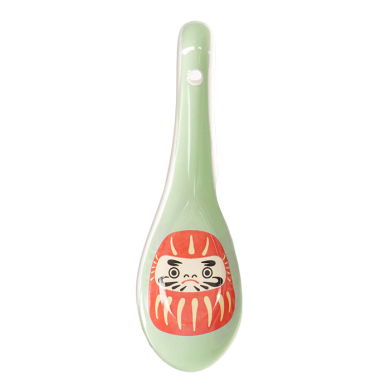 Green Kawaii Japan Daruma Spoon at Tokyo Design Studio (picture 2 of 4)