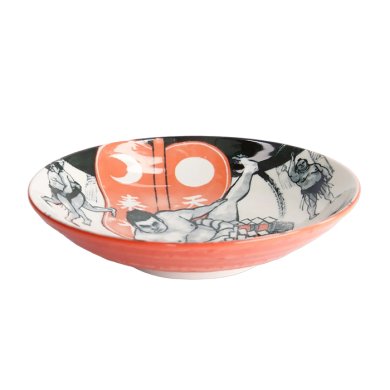 TDS, Pasta Plate, Asakusa, Sumo, Ø 21x5cm, Item No. 21789