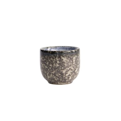TDS, Sake Cup, Tajimi, Grey/White, 5x4.2cm 50ml, Item No. 21827