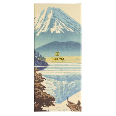 Chopstick Set Fuji, 5 pairs, Bamboo, Item No. 21876