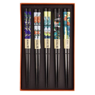 TDS, 5 Paar Essstäbchen, Geschenkset, Maiko, Art.-Nr. 21880