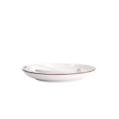 TDS, Plate, Hokusai, Ø18,3cm, Item No. 21889