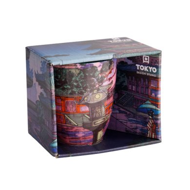 Ø8.5x10.2cm 380ml  Kawaii Temple Mug W/Gift box at Tokyo Design Studio (picture 1 of 6)