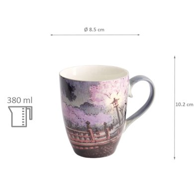 Ø8.5x10.2cm 380ml  Kawaii Bashi Mug W/Giftbox at Tokyo Design Studio (picture 6 of 6)