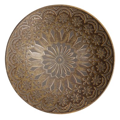 TDS, Zahra Shallow Bowl, Mixed Bowls, Brown, Ø 24x7.5 cm, Item No. 21974