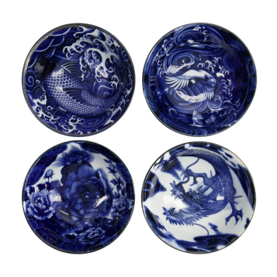 Japonism Schale 4 Schalen Set bei Tokyo Design Studio (Bild 3 von 10)