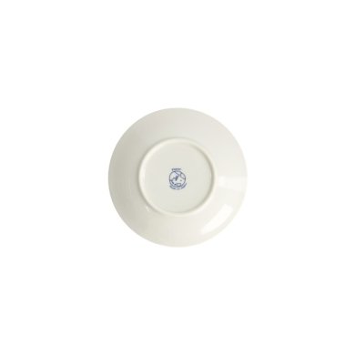 Plate Kawaii Whale Blue, White, Porcelain, Ø 13.7 cm, Item No. 22080