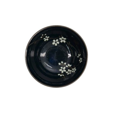 Ramen Bowl Cobalt Blue Sakura, Porcelain, 1.1 L, Item No. 22110