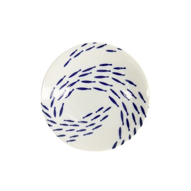 TDS, Plate, Kawaii Fish, Ø 13.7 x 2.4 cm, Item No. 22124