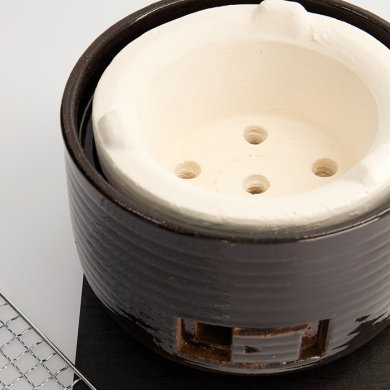 TDS, Konro Grill Diatomite, 21,5x15,5cm, Art.-Nr. 22245