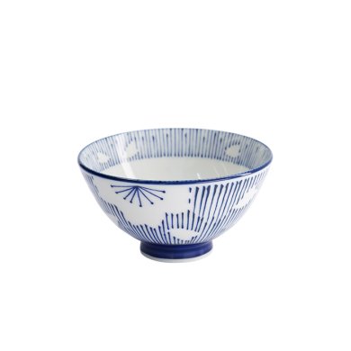 TDS, Reis Schale, Sakura Stripe, Blau, Ø 12,5x6,5 cm, 350ml -Art Nr: 22247